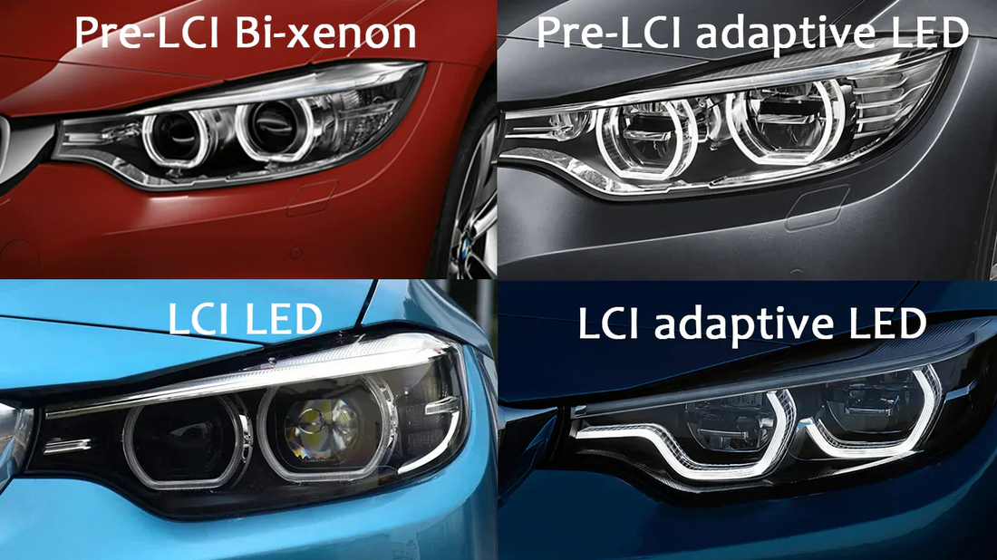 Pre-LCI vs LCI vs LCI2 BMW Headlights: What's the Difference?