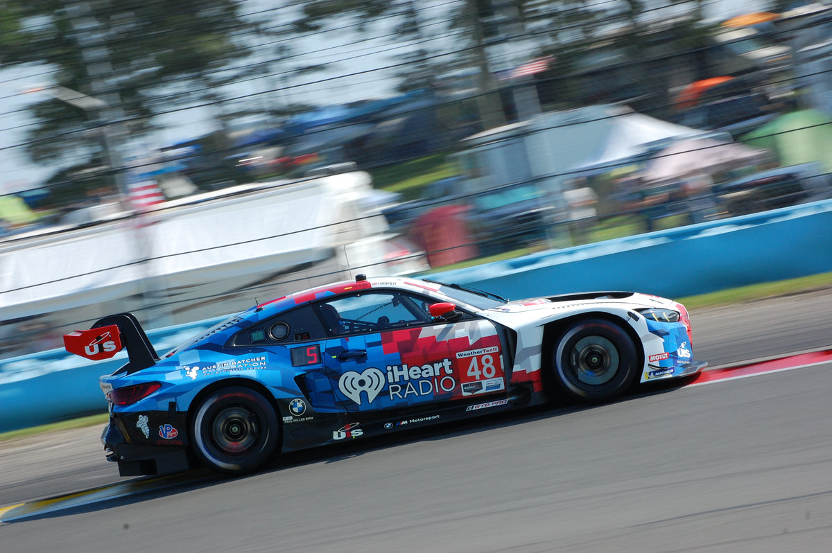 Archive: Paul Miller Racing #48 BMW M4 GT3 EVO, Watkins Glen, 21 June 2025. SmackJam, CC BY-SA 4.0. Not the 2026 championship car.