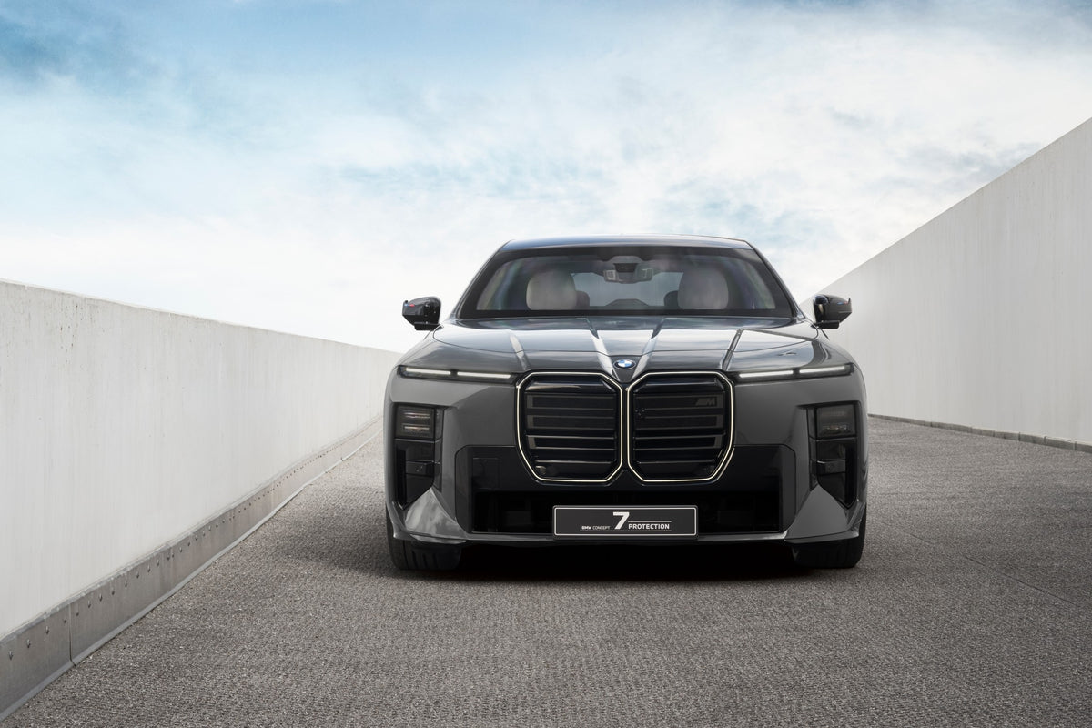 BMW Concept 7 Protection in an official side profile studio photograph
