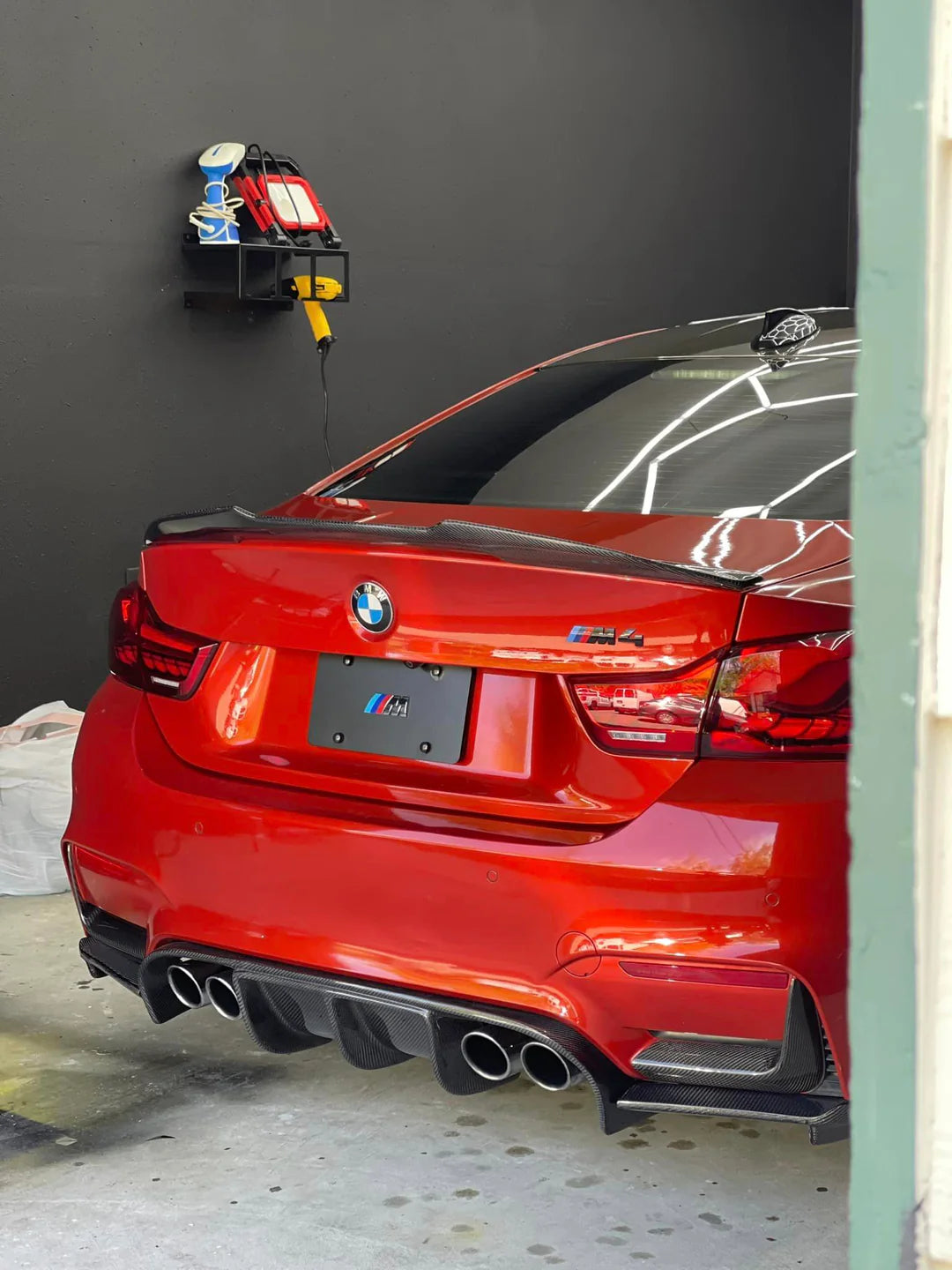 PSM Style Carbon Fibre Spoiler fit for 3/4 Series F30 F35 F32 F33 F36 M3 M4 F80 F82