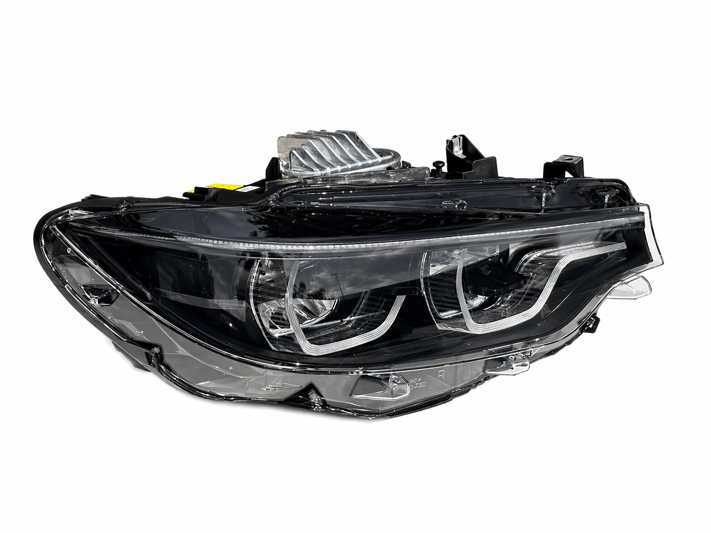 Black Shadow IKON V3 Headlights TriColour Switchable DRLs BMW F80 F82 F83 F32 F33 F36