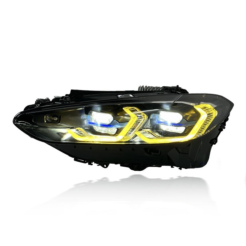 G22 Laser Amber Yellow and White DRL Headlight