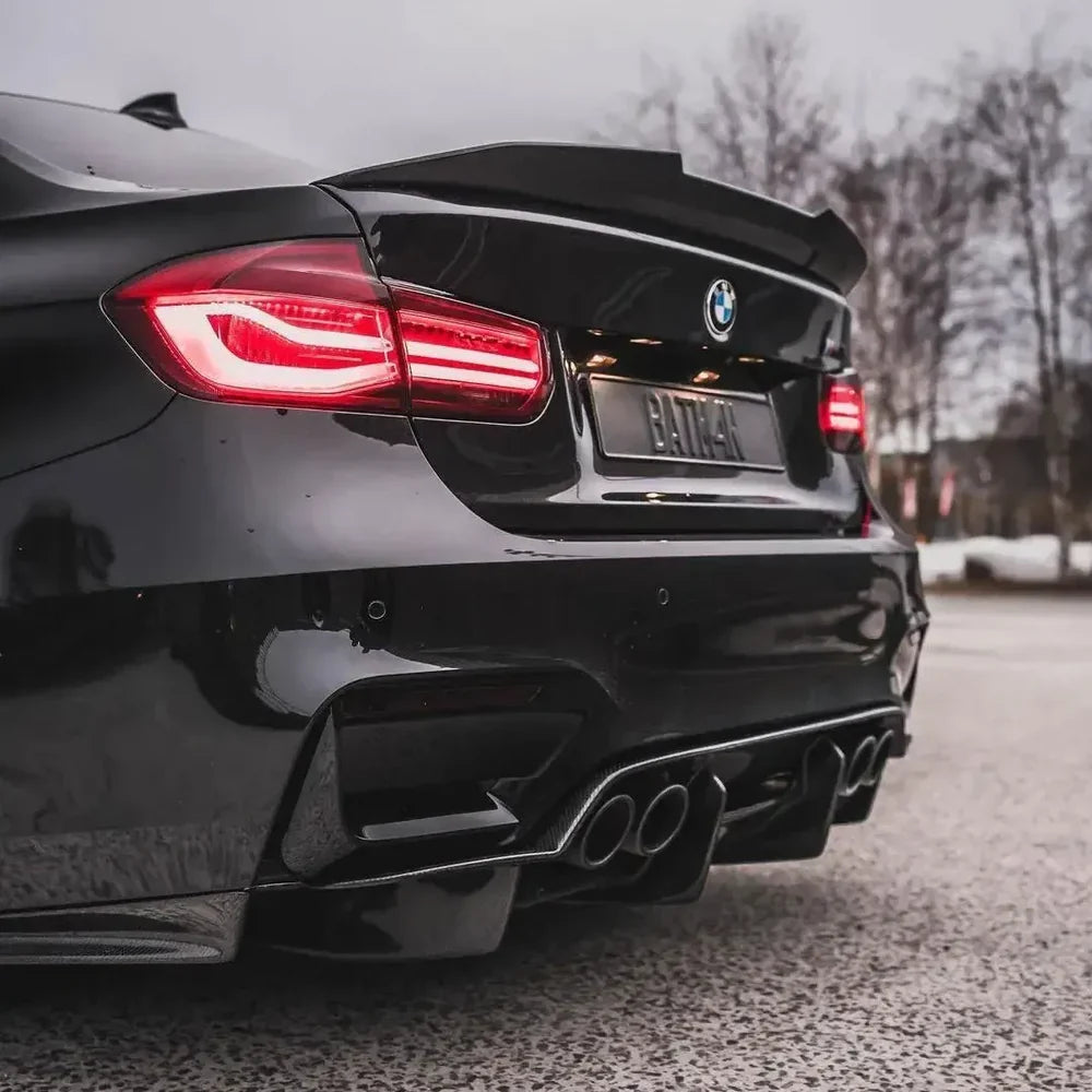 PSM Style Carbon Fibre Spoiler fit for 3/4 Series F30 F35 F32 F33 F36 M3 M4 F80 F82