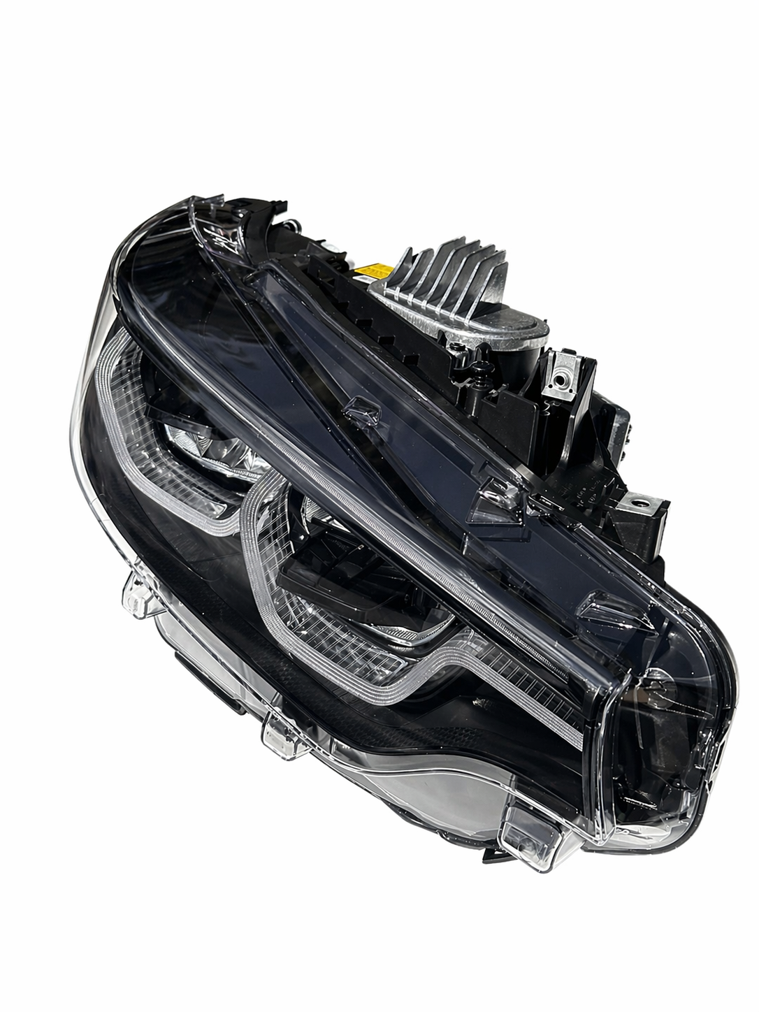 Black Shadow IKON V3 Headlights TriColour Switchable DRLs BMW F80 F82 F83 F32 F33 F36