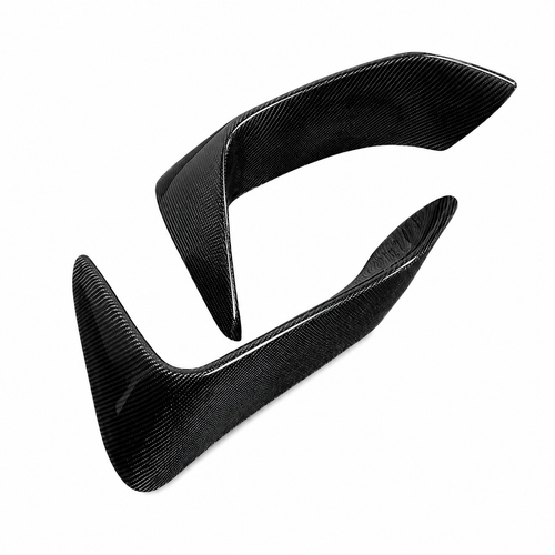 BMW F80 M3 / F82 M4 lower carbon fibre front canards – view 2