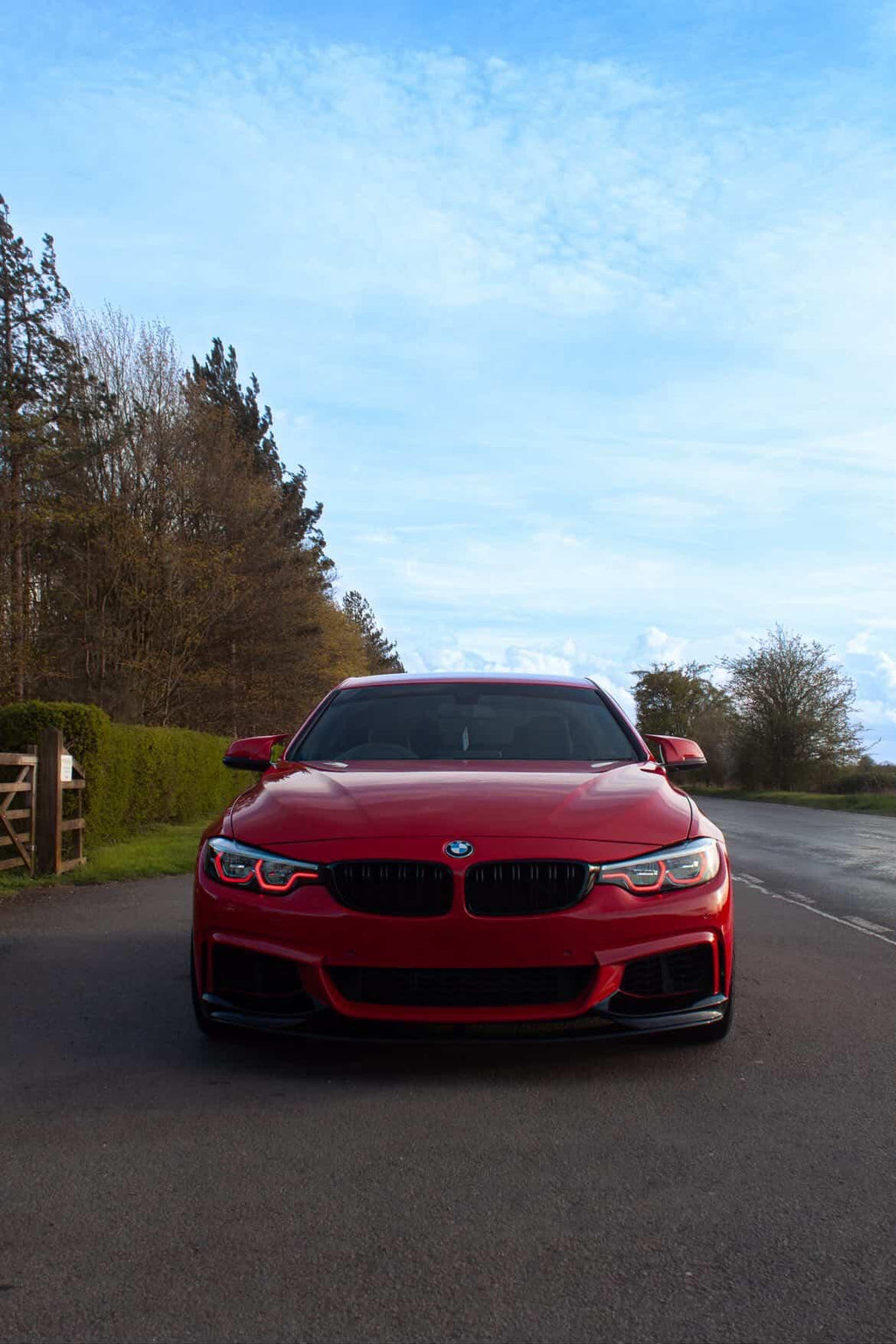 BMW IKON V2 LCI2 Red Yellow and White Switchable DRLs (LED Headlights Pair -Aftermarket) For M3 M4 F80 F82 F83 4 Series F32 F33 F36
