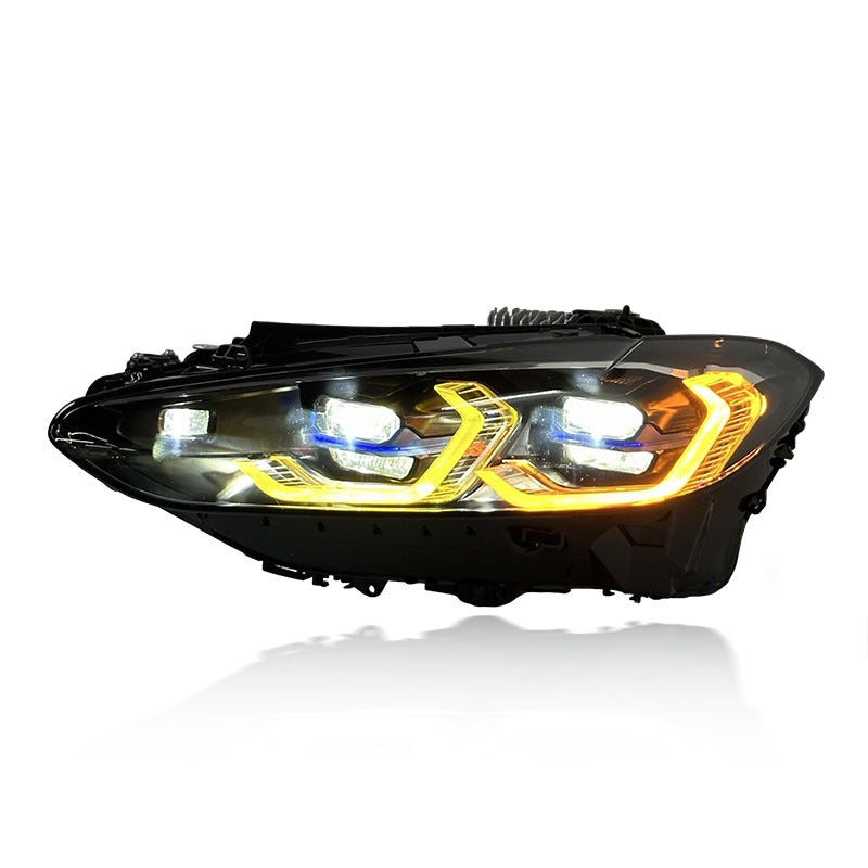 G22 Laser Amber Yellow and White DRL Headlight