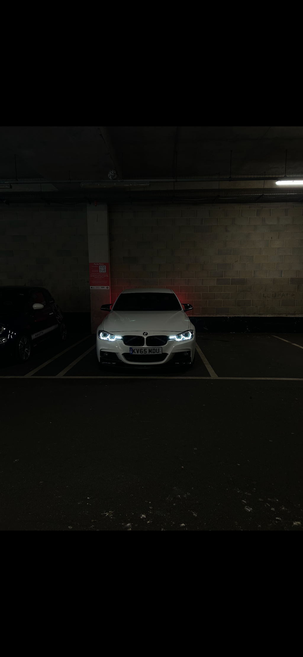 BMW V2 Yellow and White Switchable DRLs LED Headlights for BMW 3 Series F30 2012-2019