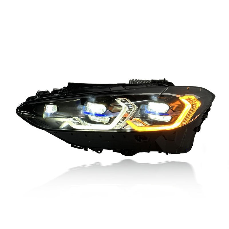 G22 Laser Amber Yellow and White DRL Headlight