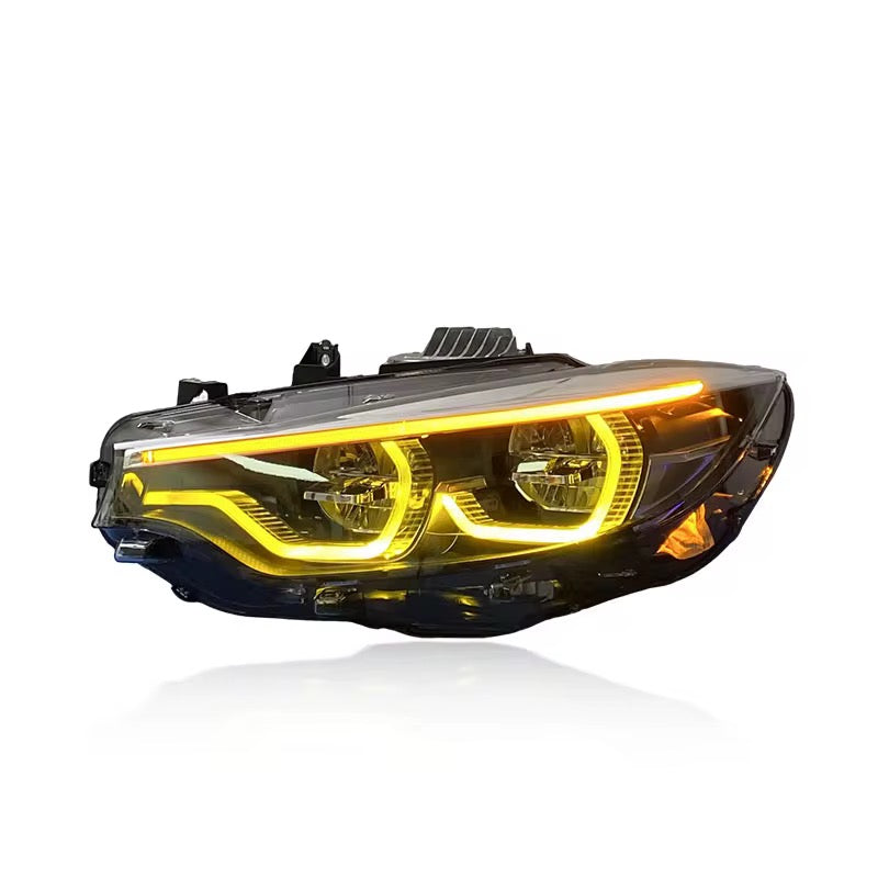 BMW M3 M4 Ikons V2 Amber, Yellow and White Switchable DRLs (Headlight)
