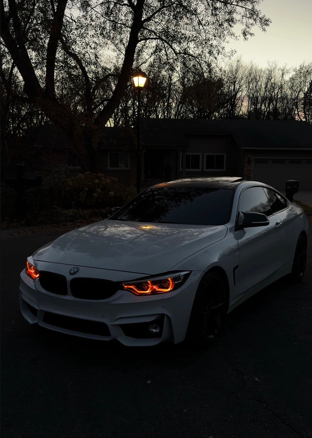 BMW M3 M4 Ikon V2 Red, Yellow and White Switchable DRLs (LED Headlight)