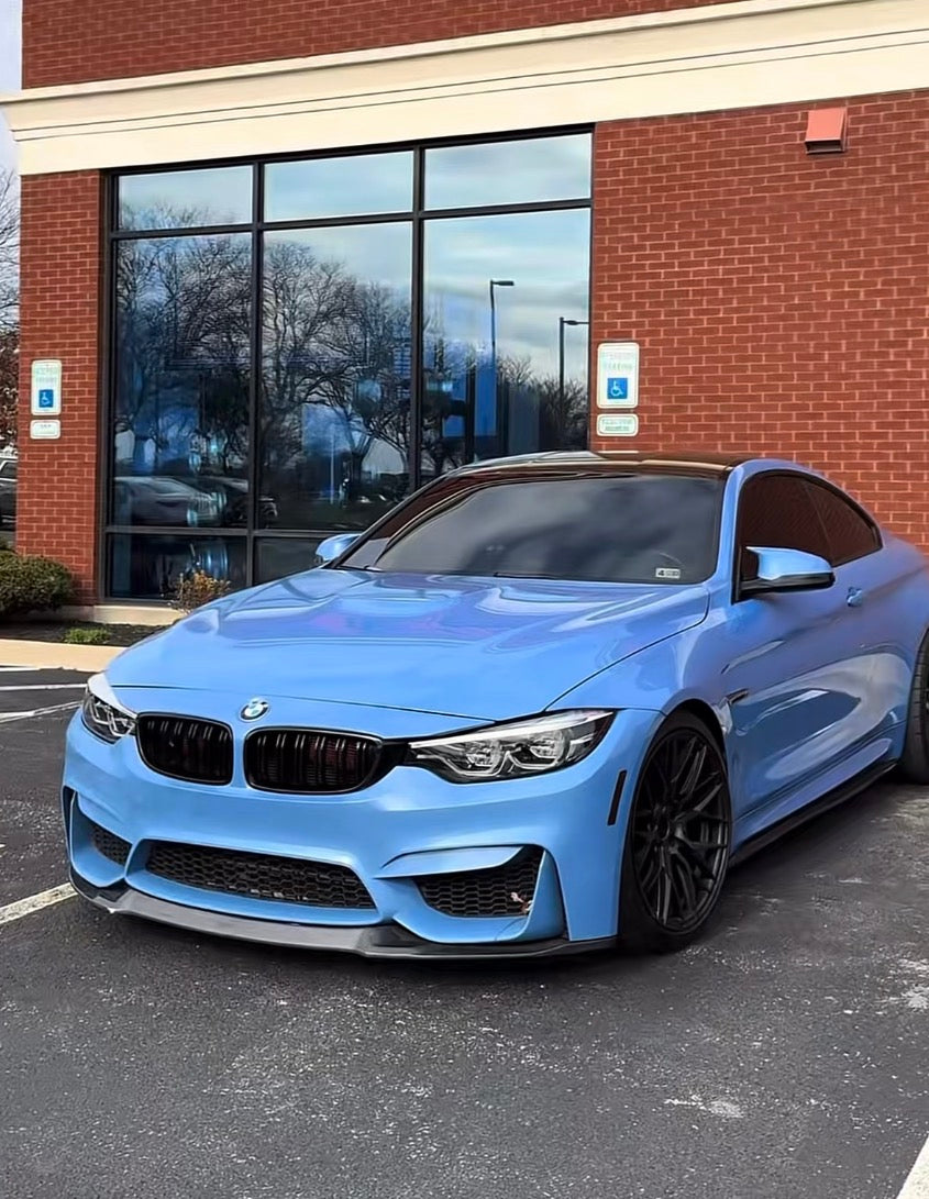 BMW V1 M3 M4 Ikon Style Yellow and White Switchable DRLs (LED Headlight)