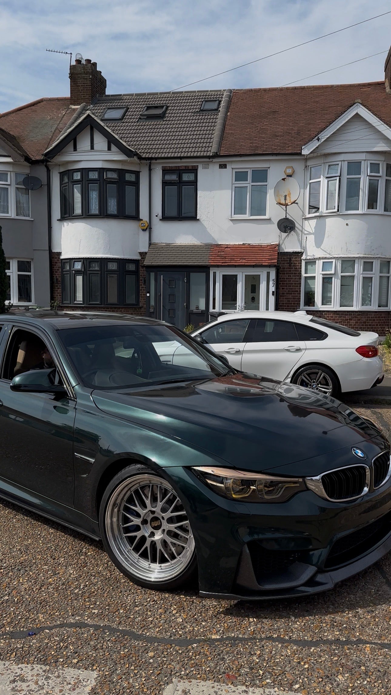 Individual Champagne Gold Icon V3 - Limited Edition BMW IKON Headlights | Switchable On-The-Fly Tri-Colour Amber, Yellow & White DRL | F80 F82 F83 F32 F33 F36