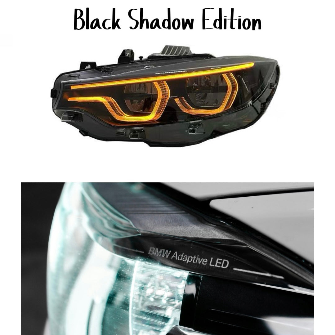 BMW M3 M4 Ikons V2 Amber, Yellow and White Switchable DRLs (Headlight)