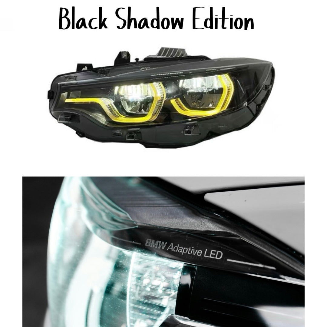 BMW M3 M4 Ikon V2 Red, Yellow and White Switchable DRLs (LED Headlight)