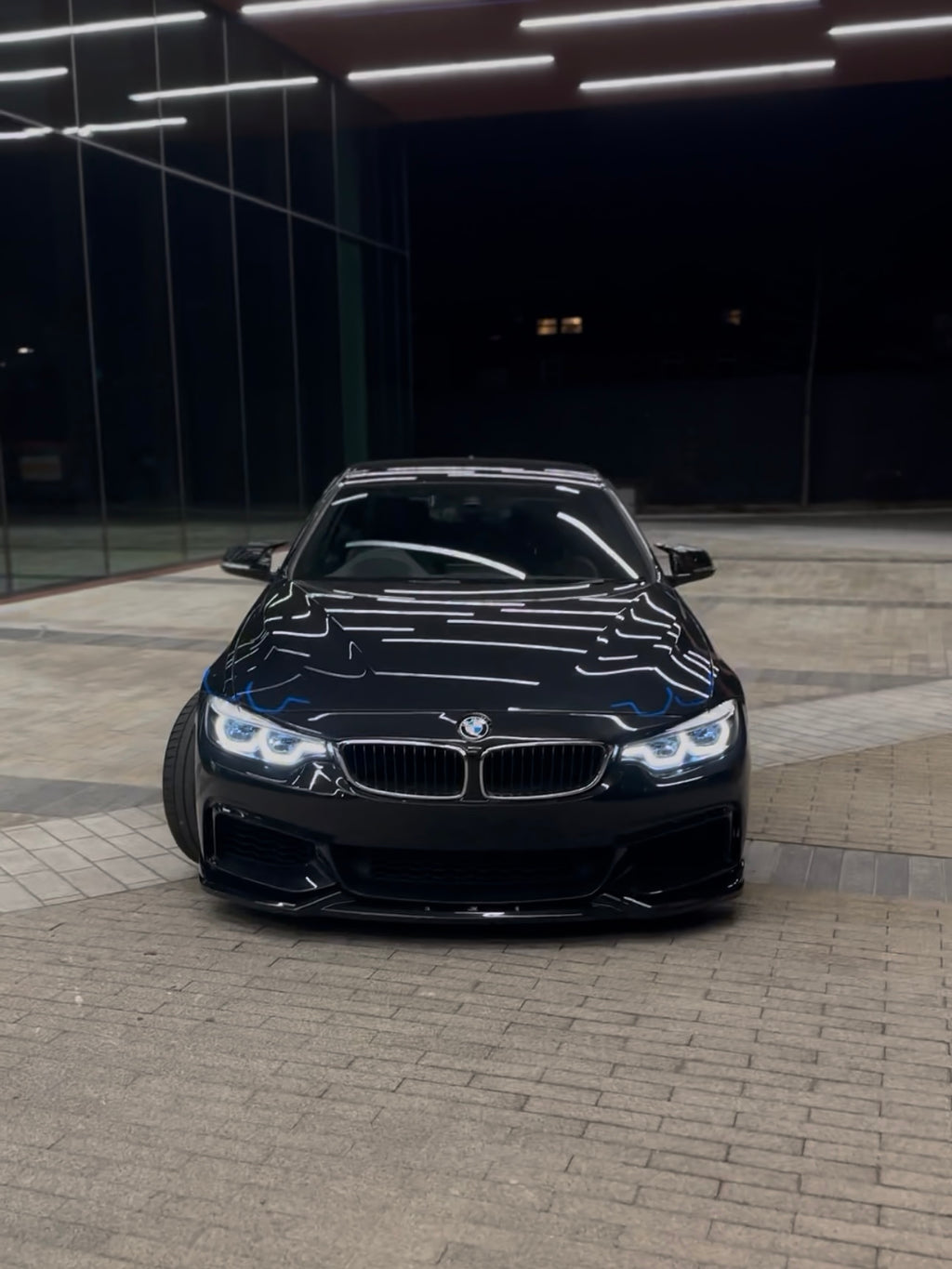 BMW IKON V2 LCI2 Red Yellow and White Switchable DRLs (LED Headlights Pair -Aftermarket) For M3 M4 F80 F82 F83 4 Series F32 F33 F36
