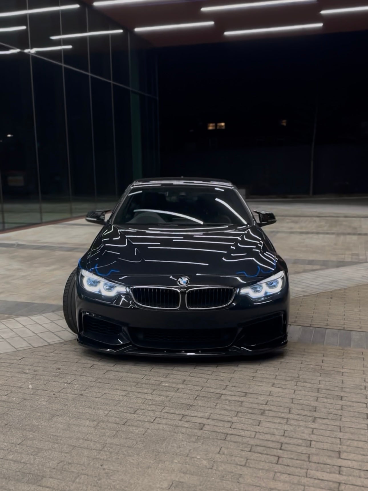 BMW IKON V2 LCI2 Red Yellow and White Switchable DRLs (LED Headlights Pair -Aftermarket) For M3 M4 F80 F82 F83 4 Series F32 F33 F36
