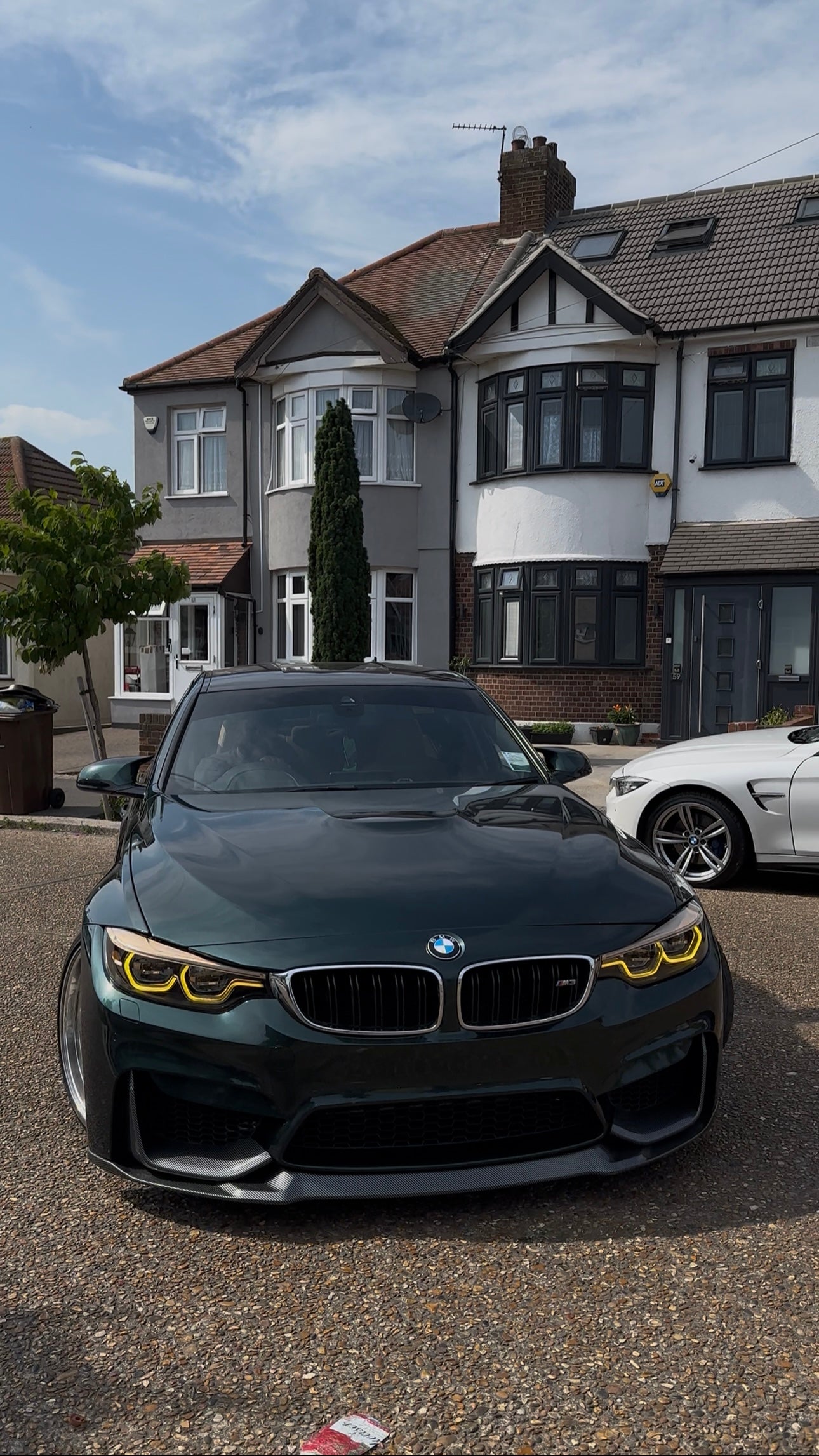 Individual Champagne Gold Icon V3 - Limited Edition BMW IKON Headlights | Switchable On-The-Fly Tri-Colour Amber, Yellow & White DRL | F80 F82 F83 F32 F33 F36