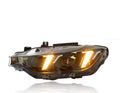 BMW V2 F30 3 Series Snake Eyes Amber Yellow and White Switchable DRLs (LED Headlight)
