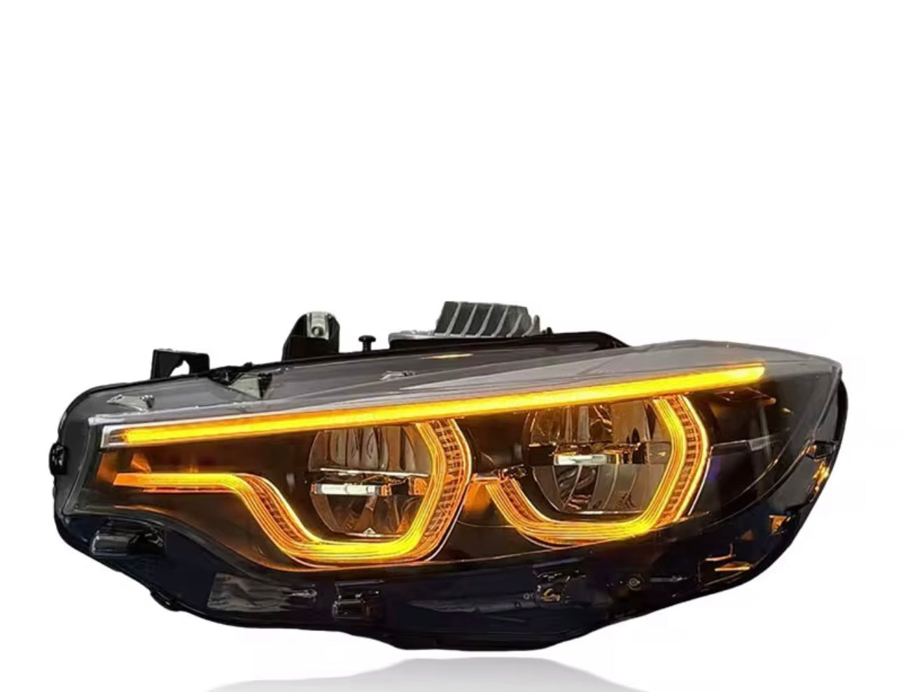 BMW M3 M4 Ikons V2 Amber, Yellow and White Switchable DRLs (Headlight)