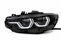 Black Shadow IKON V3 Headlights TriColour Switchable DRLs BMW F80 F82 F83 F32 F33 F36