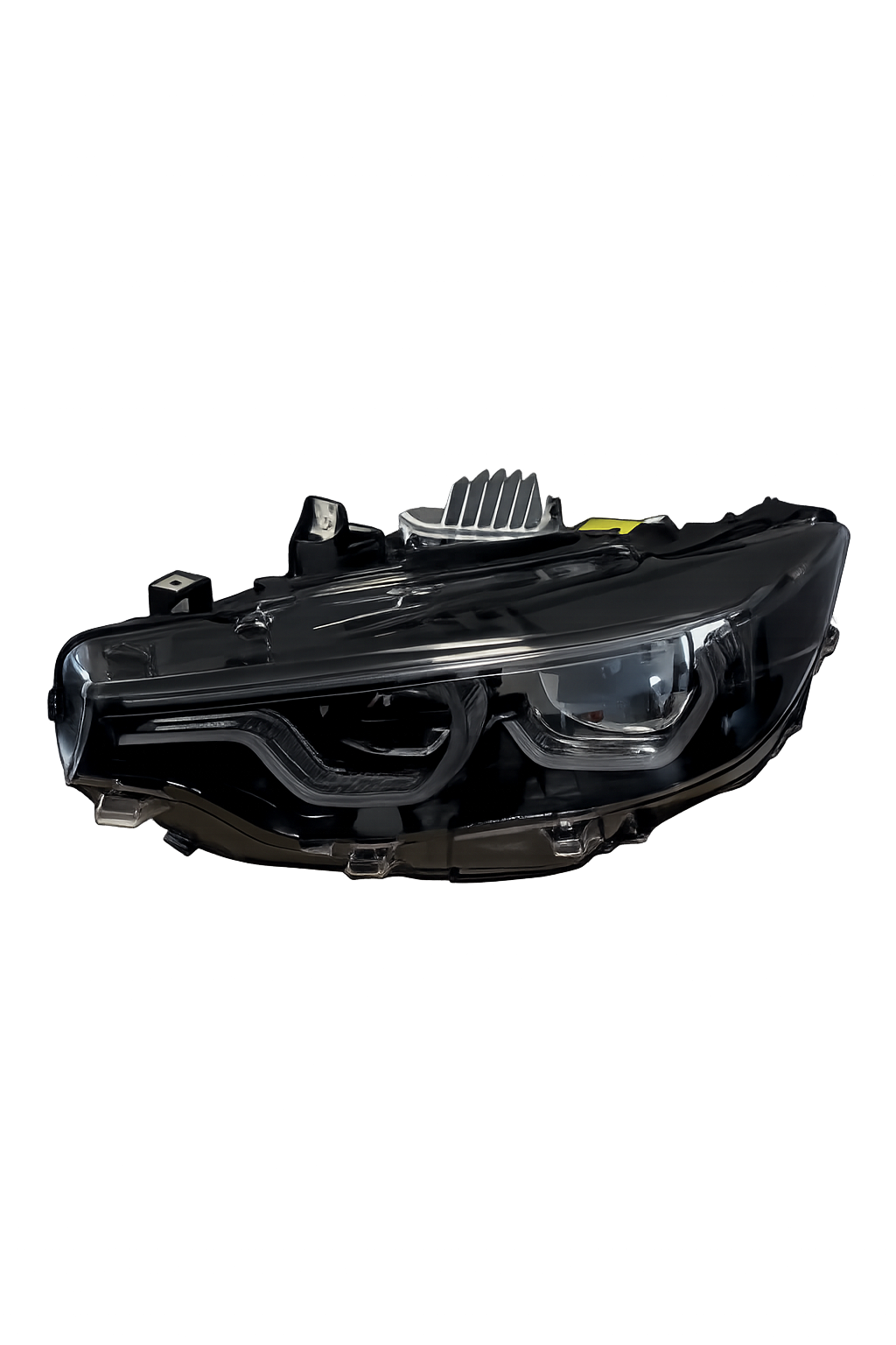 Black Shadow IKON V3 Headlights TriColour Switchable DRLs BMW F80 F82 F83 F32 F33 F36