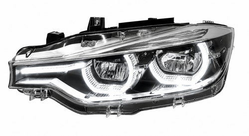 BMW V2 Yellow and White Switchable DRLs LED Headlights for BMW 3 Series F30 2012-2019