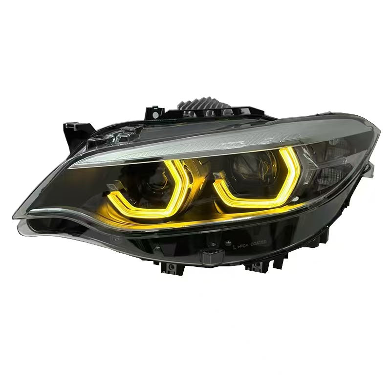 BMW F22 Amber, Yellow and White Icons Switchable DRLs LED Headlights