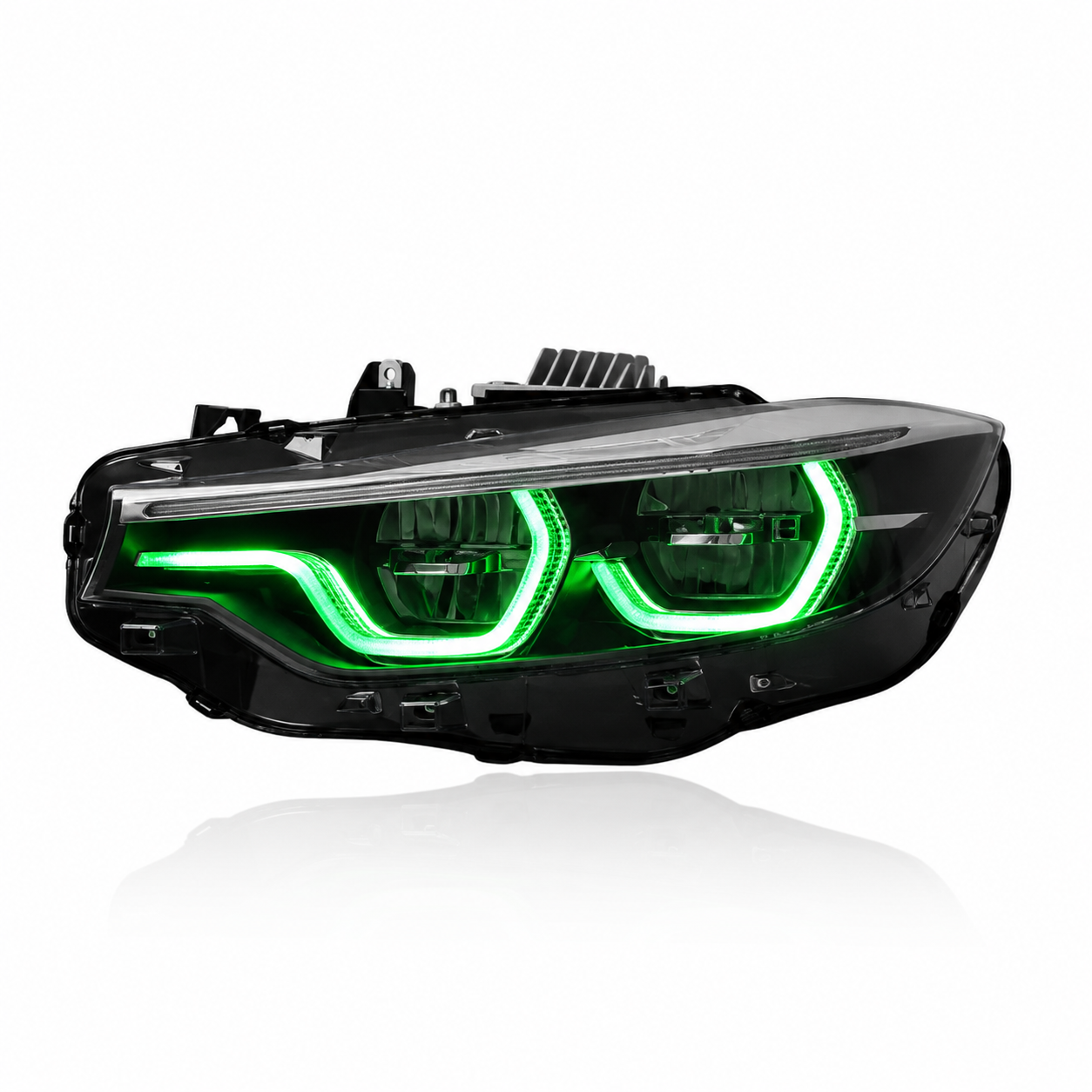 RGB IKON V2 LED Headlights with App-Controlled RGB DRLs For M3 M4 F80 F82 F83 4 Series F32 F33 F36 (Early Bird Price Preorder Now Release - Early August)