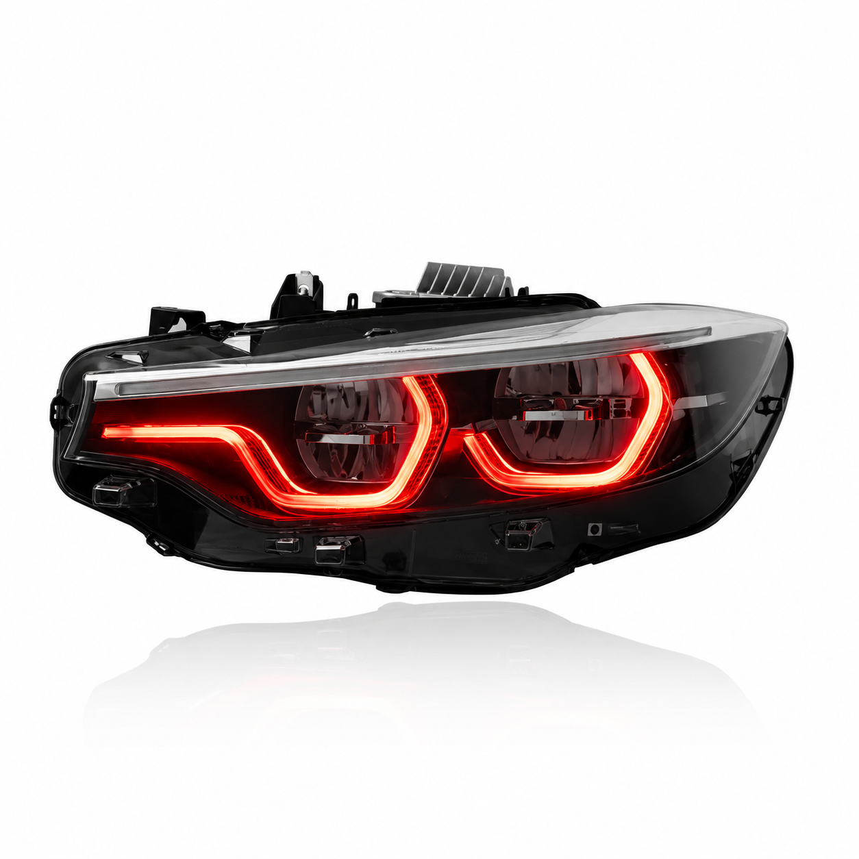 RGB IKON V2 LED Headlights with App-Controlled RGB DRLs For M3 M4 F80 F82 F83 4 Series F32 F33 F36 (Early Bird Price Preorder Now Release - Early August)