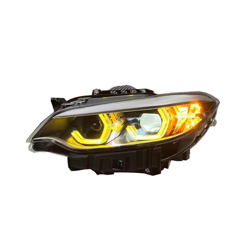 BMW F22 Yellow and White Switchable DRLs LED Headlights