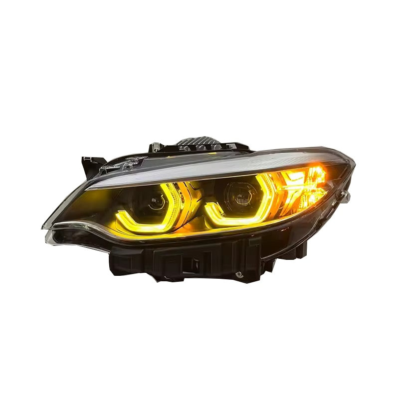 BMW F22 Yellow and White Switchable DRLs LED Headlights