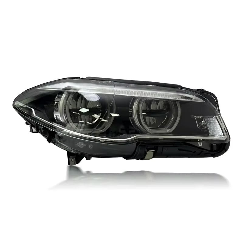 BMW F10 White Angel Halo Headlights