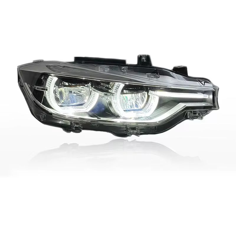 BMW Yellow and White Switchable DRLs LED Headlights for BMW 3 Series 2012-2019
