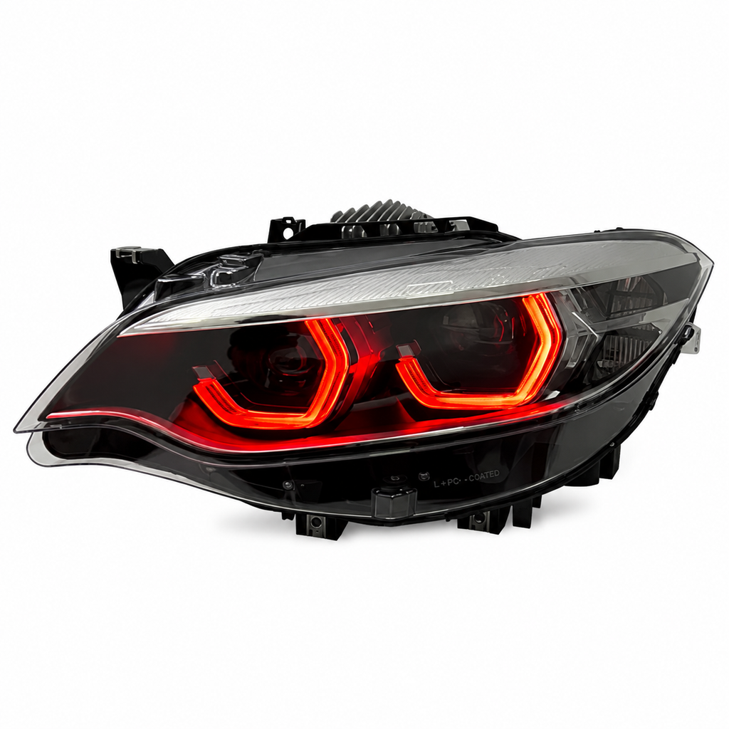 RGB V2 IKON Scheinwerfer - Für F87 F22 2er BMW LED-Scheinwerfer Paar (APP-GESTEUERT)