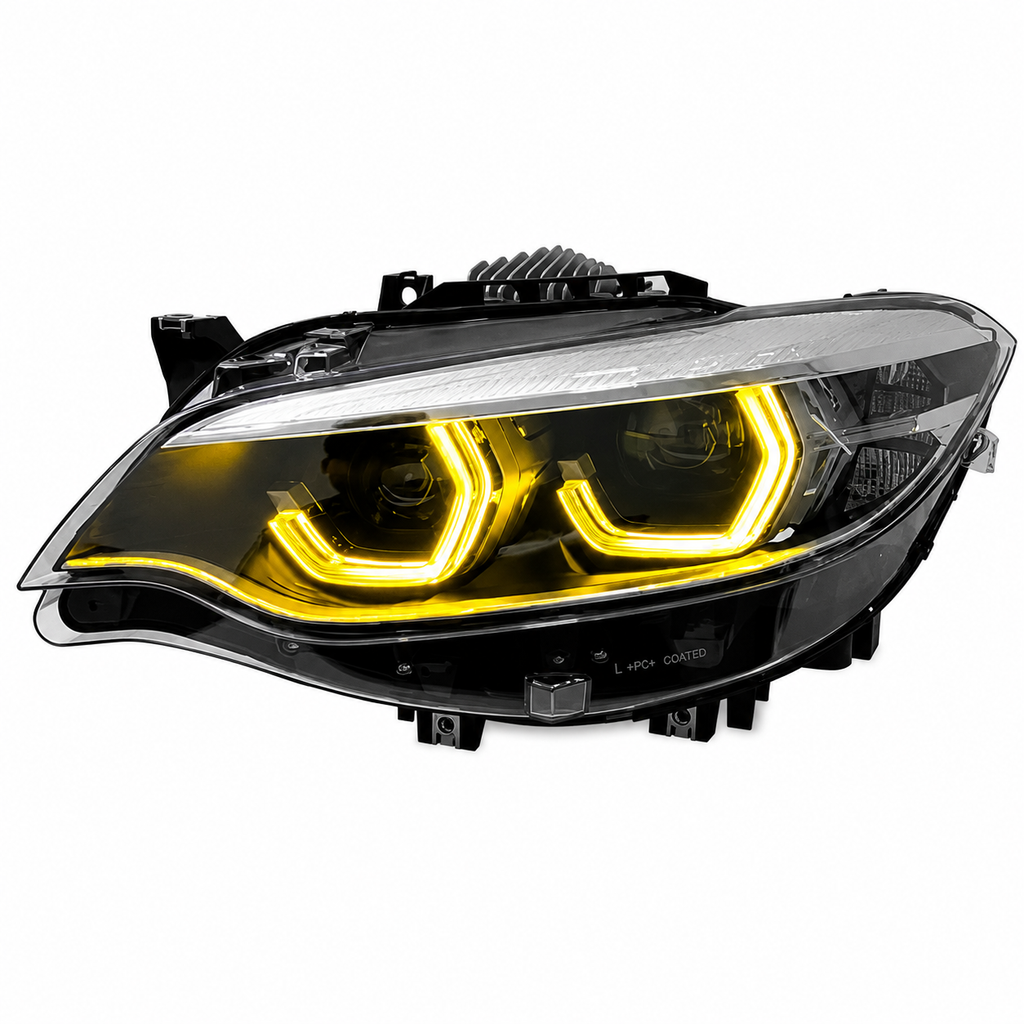 RGB V2 IKON Scheinwerfer - Für F87 F22 2er BMW LED-Scheinwerfer Paar (APP-GESTEUERT)