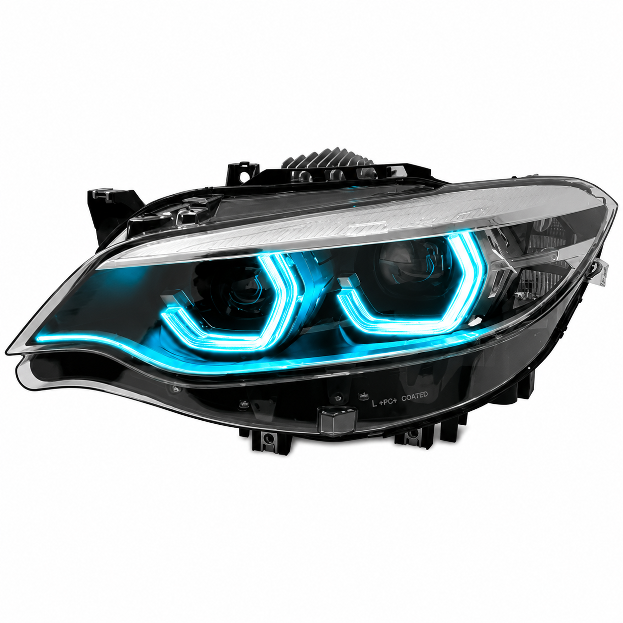 RGB V2 IKON Scheinwerfer - Für F87 F22 2er BMW LED-Scheinwerfer Paar (APP-GESTEUERT)