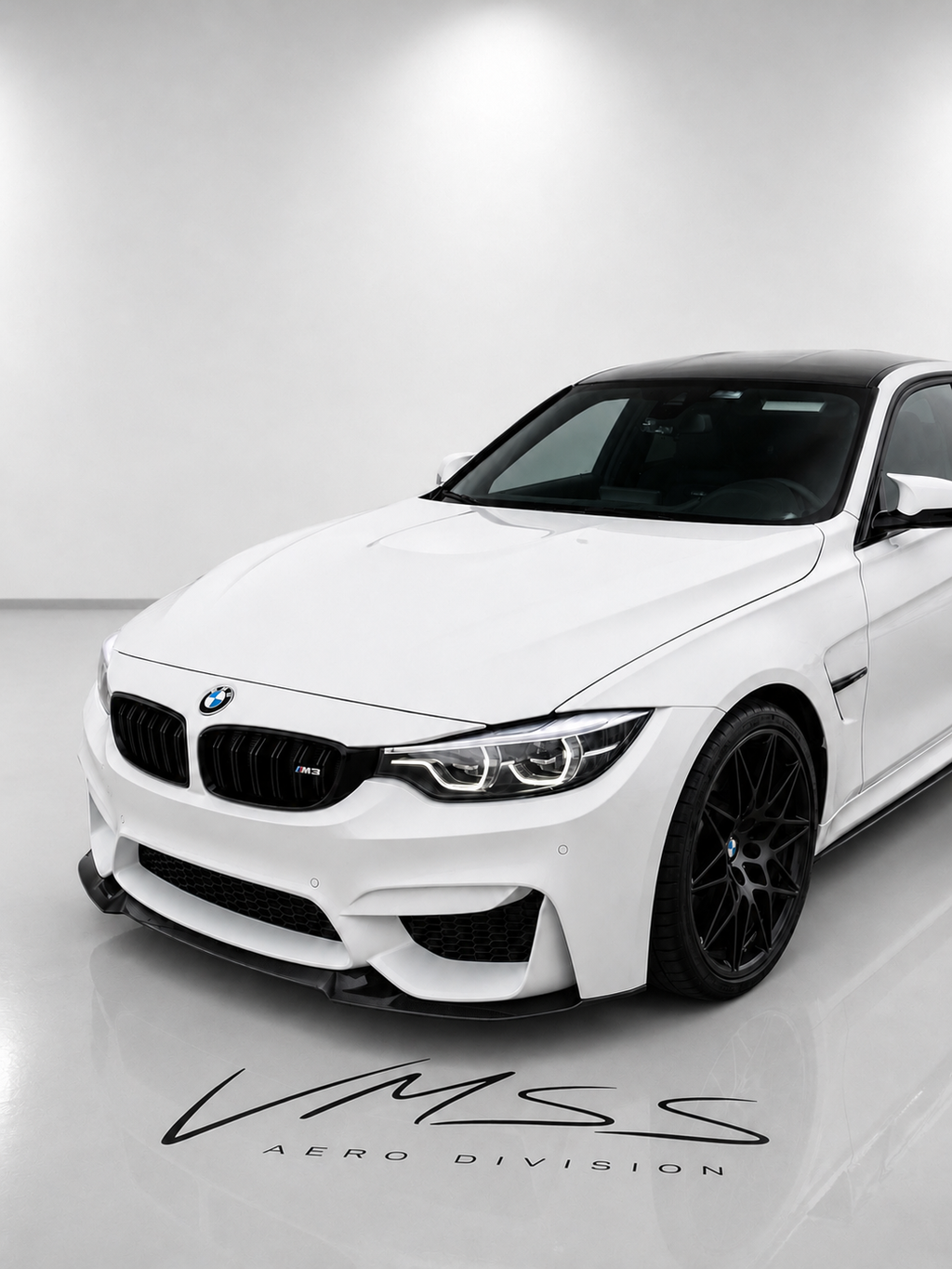 CS Carbon Fiber Splitter For BMW F80 F82 F83 M3 M4 - VMSS AERO DIVISON