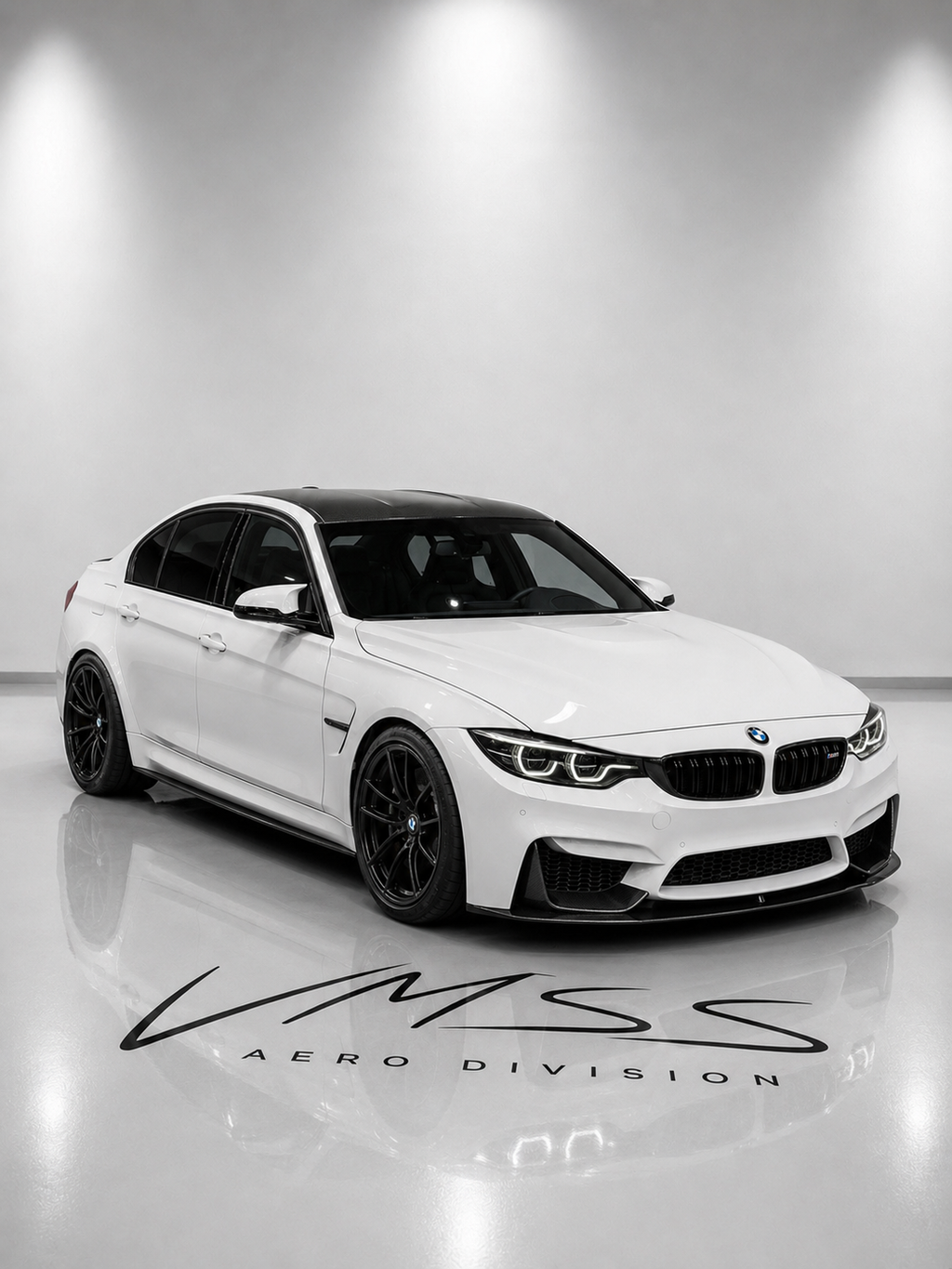 M Performance Carbon Fiber Splitter For BMW F80 F82 F83 M3 M4 - VMSS AERO DIVISON