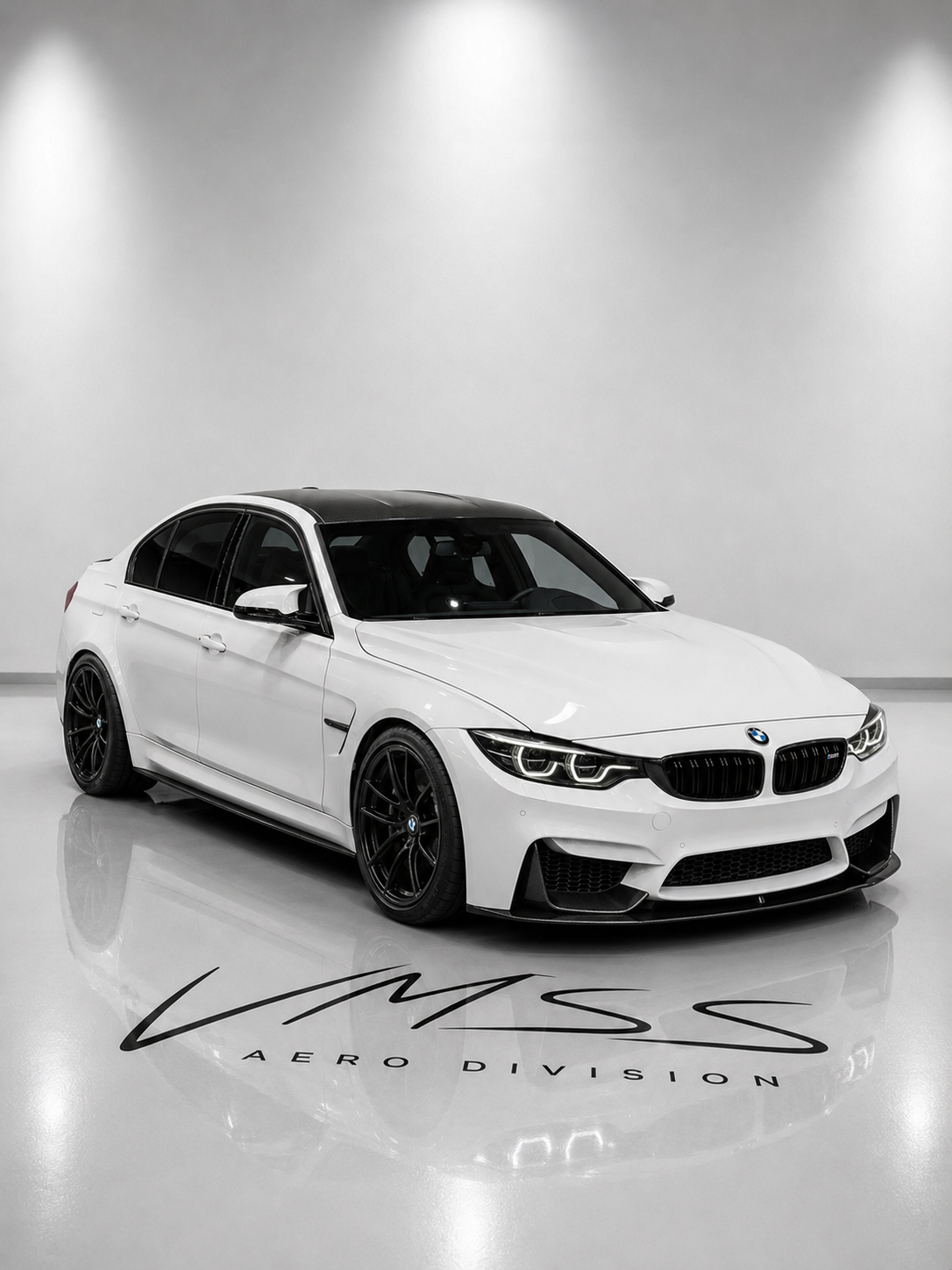 M Performance Carbon Fiber Splitter For BMW F80 F82 F83 M3 M4 - VMSS AERO DIVISON
