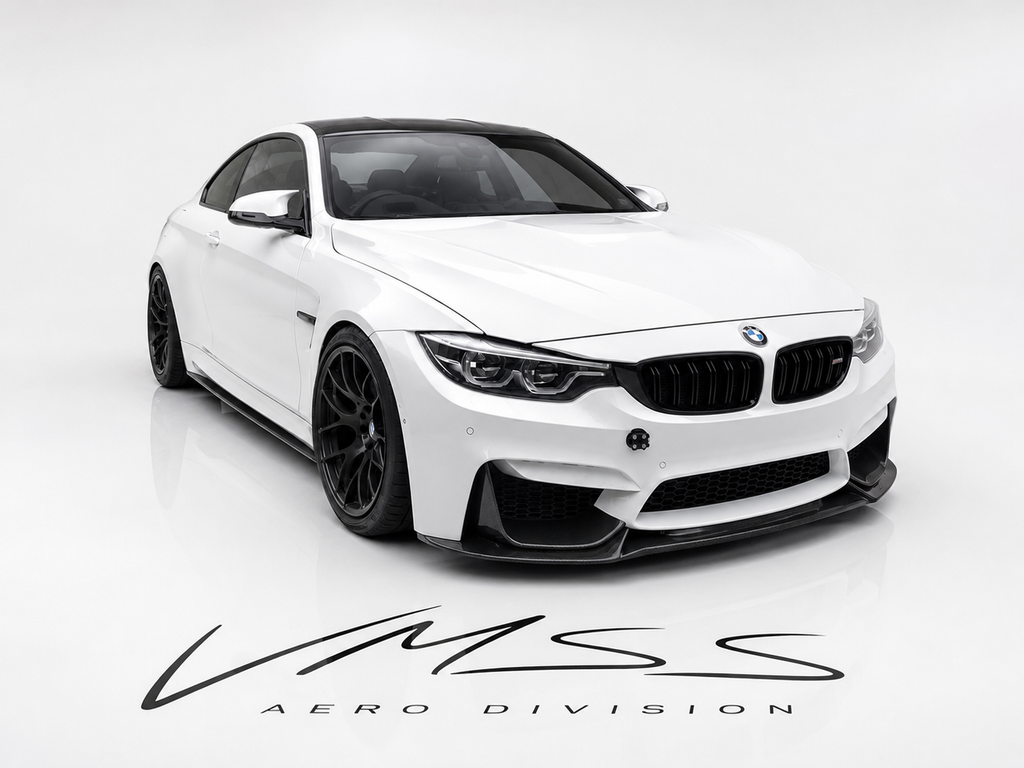 VRS Carbon Fiber Splitter For BMW F80 F82 F83 M3 M4 - VMSS AERO DIVISION