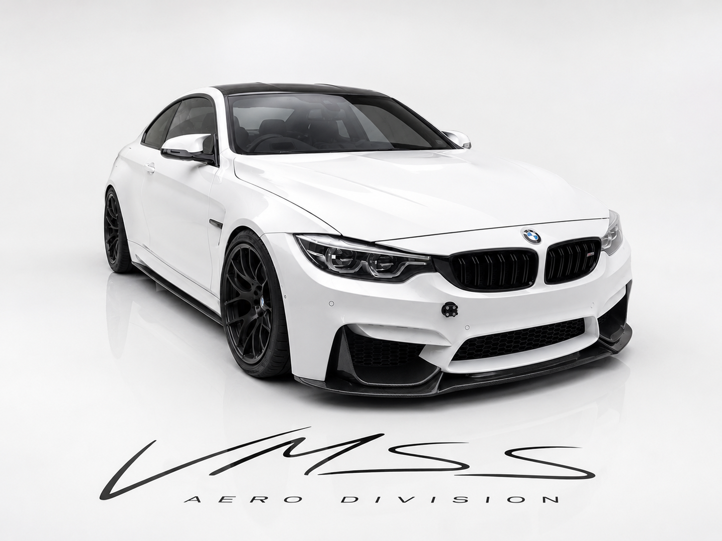 VRS Carbon Fiber Splitter For BMW F80 F82 F83 M3 M4 - VMSS AERO DIVISION