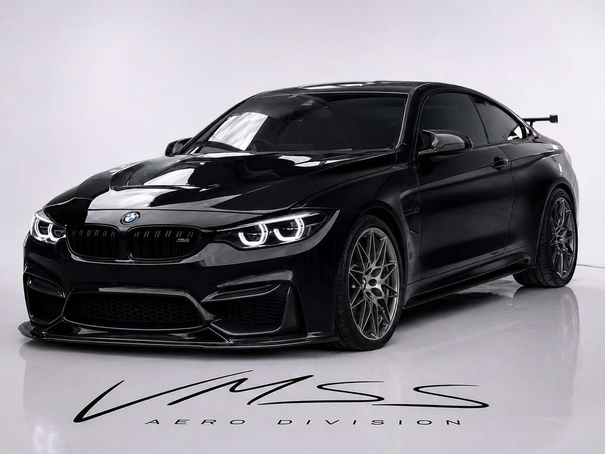 GT4 Carbonfaser-Splitter für BMW F80 F82 F83 M3 und M4 - VMSS AERO DIVISION