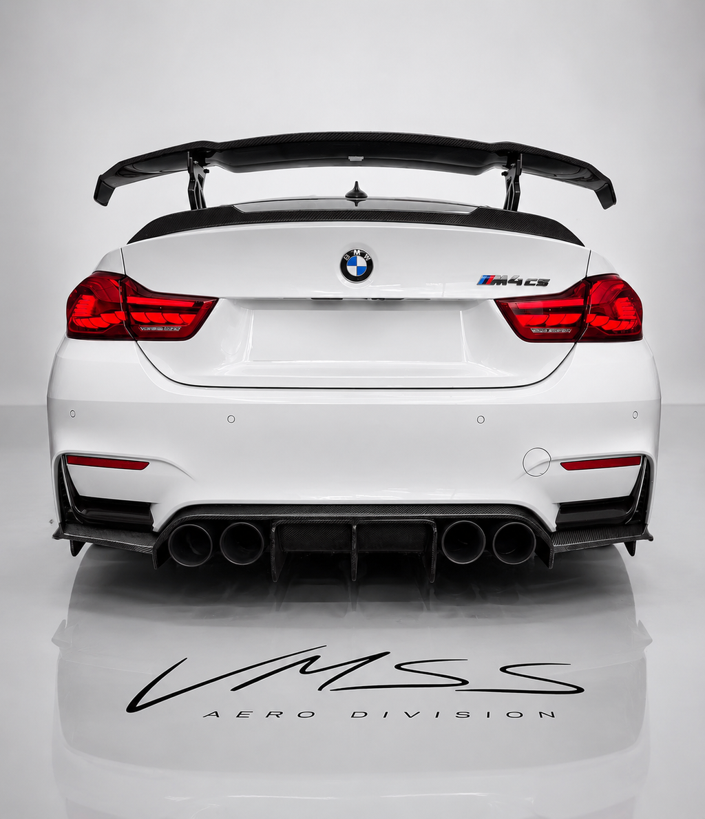 M Performance Rear Diffuser Carbon Fibre For BMW F80 F82 F83 M3 M4 - VMSS AERO DIVISION