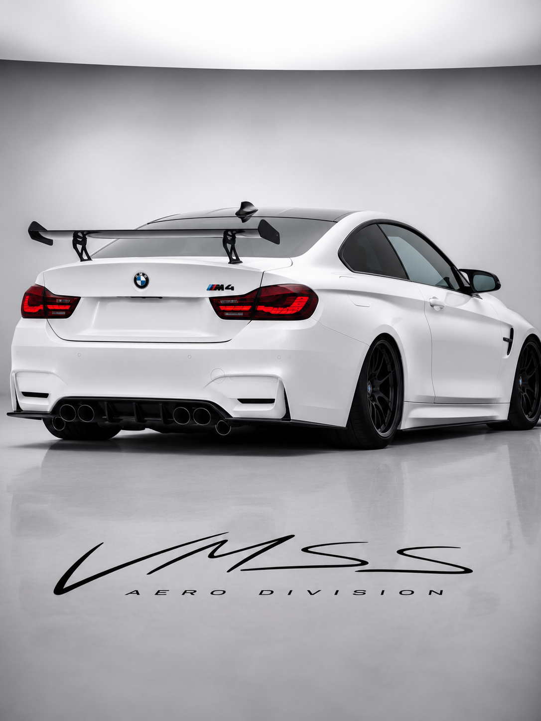 3D Rear Diffuser Carbon Fibre For BMW F80 F82 F83 M3 M4 - VMSS AERO DIVISION