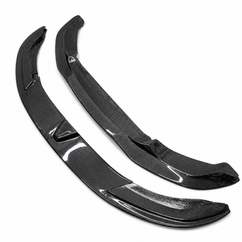 BMW F80 M3 / F82 M4 PSM X-style carbon fibre double front splitter – VMSS
