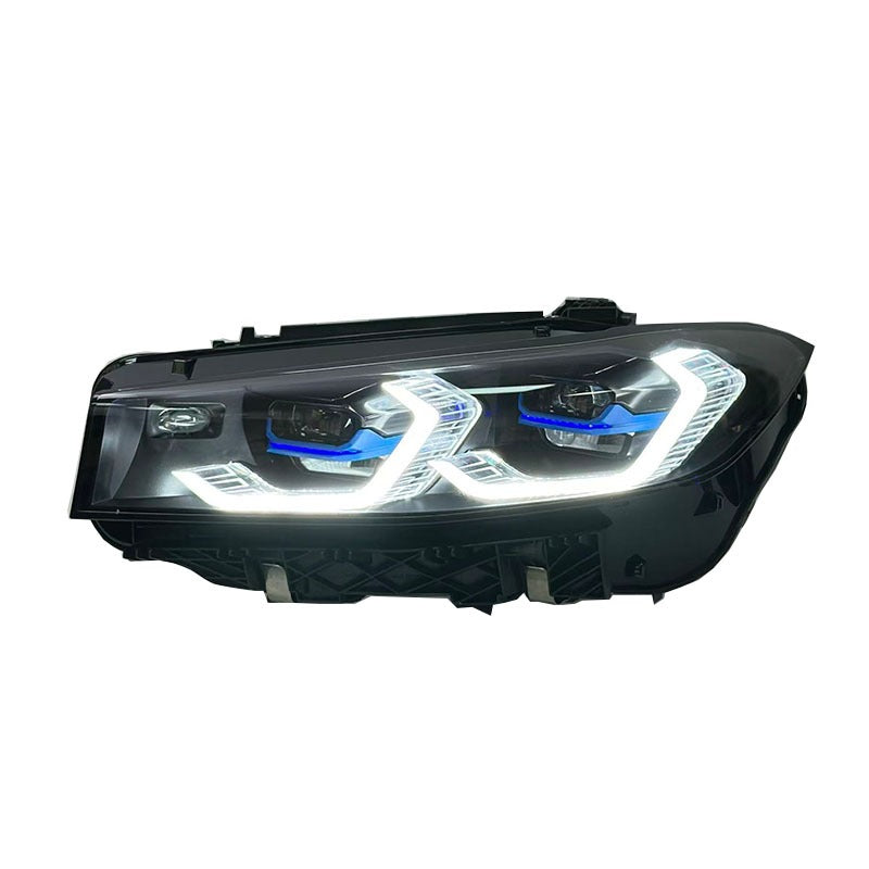 BMW G20 Yellow and White On-The-Fly DRLs 2023-2025 1:1 Laser Style Headlight