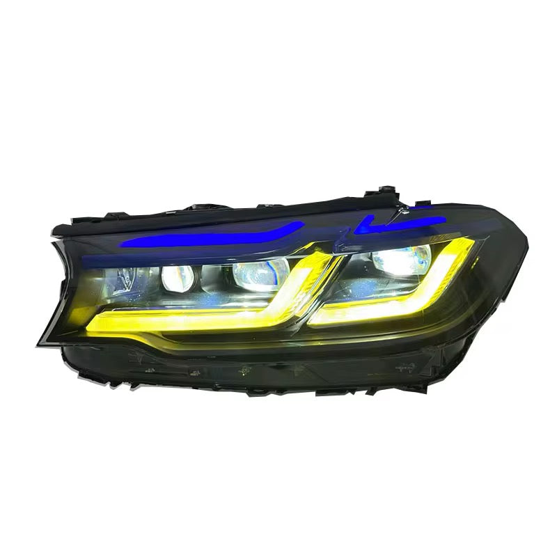 G30 G38 Yellow and White On-The-Fly DRLs 2018-2020 Headlight