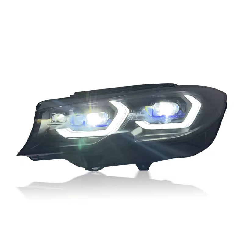 G20 G21 G28 Yellow and White On-The-Fly DRLs 2019-2022 Pre-LCI Laser Style Headlights