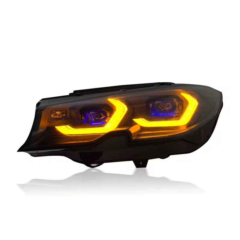 G20 G21 G28 Yellow and White On-The-Fly DRLs 2019-2022 Pre-LCI Laser Style Headlights